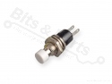Drukcontact mini rond wit NC